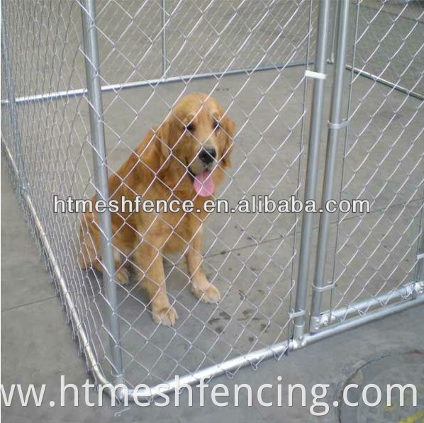 Chain Link Dog Cage Heavy Duty Dog Kennel Galvanized Dog House